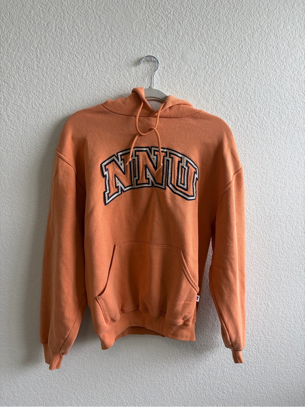 Russell Athletic Orange Pullover Hoodie